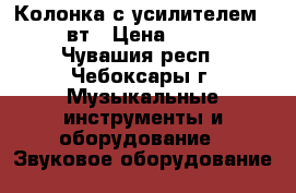 Колонка с усилителем  500 вт › Цена ­ 2 500 - Чувашия респ., Чебоксары г. Музыкальные инструменты и оборудование » Звуковое оборудование   